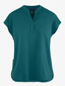 Healing Hands Purple Label Journey Women's 2-Pocket STRETCH Dolman Sleeve Mandarin Collar Scrub Top