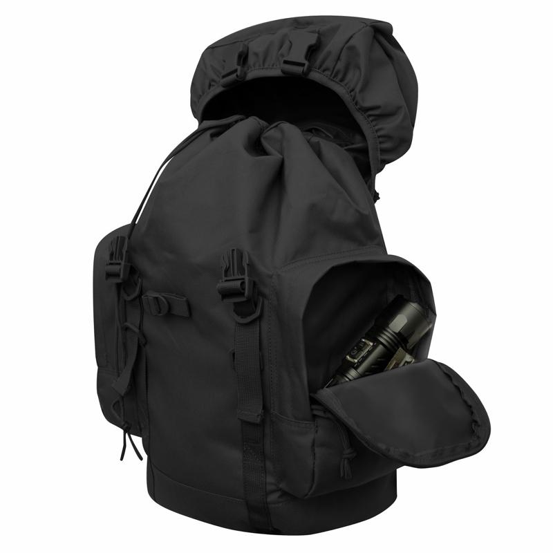 Rothco 25L Tactical Backpack - Rugged Hiking Pack Camping Gear Rucksack Bags Travel Pack  Adjustable Padded Shoulder Straps Perfect For Hiking, Traveling, School, And More