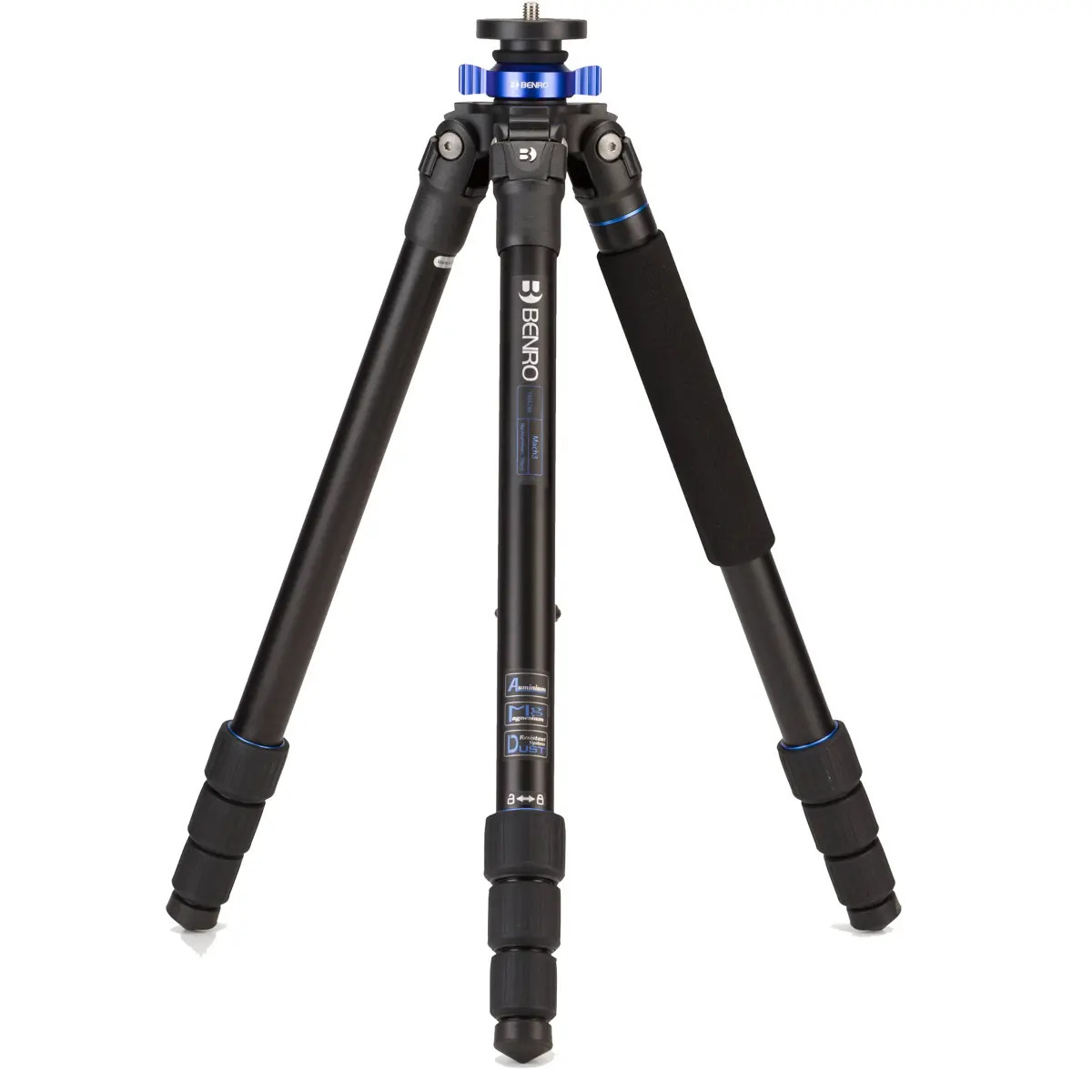 Benro Mach3 TMA28A Series 2 4-Section Aluminum Tripod-Monopod with Twist Lock, Rubber Ft, Resistance Stability, Camera Accessories for Photography Gear, Cover
