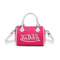 Von Dutch Core Hanna Bag - Hot Pink & White