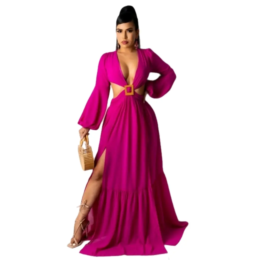 Fuschia Maxi Dress