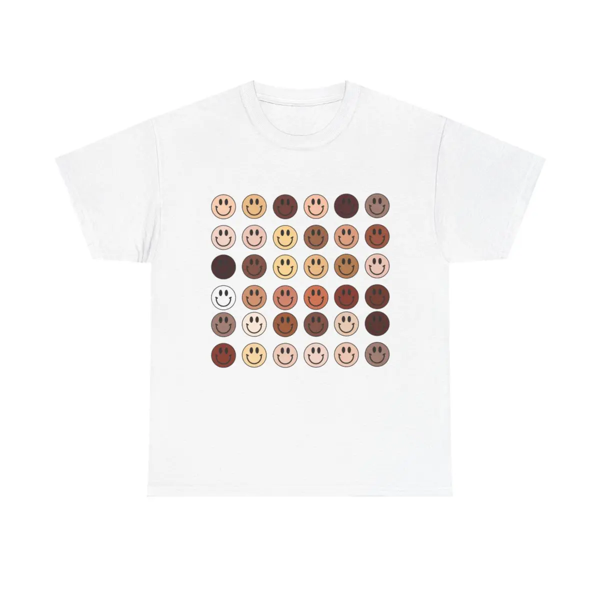 Smiley Face Melanin Shirt | Cotton Shirt | Original Design | Black History Month | BLM | Hispanic Heritage Month | Race Shirt History Shirt