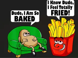 Baked Potato Ready to Press Heat Transfer - DTF Transfer - Direct to Film