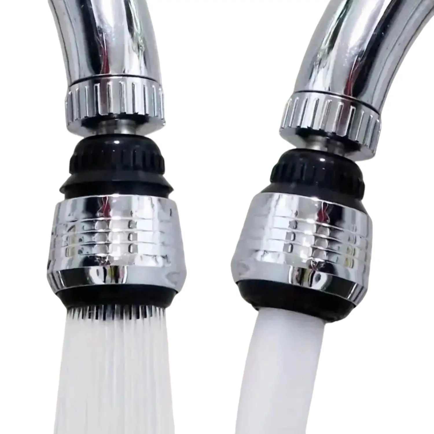 Kitchen Faucet Aerator, 2 Water Spray Modes, Universal Extended Sink Faucet, Splash-proof Faucet, Rotatable Spout for Home Kitchen/Bathroom/Balcony, G