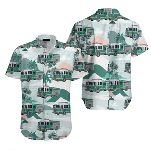 Barre Vermont Vermont Hazardous Materials Response Team Pattern Aloha Hawaiian Shirt
