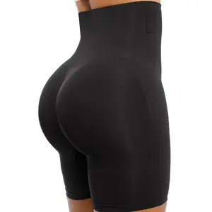 Shapellx Shapewear Sculpting Shorts for Women Seamless High Waisted Body Shaper Thigh Slimming Underwear