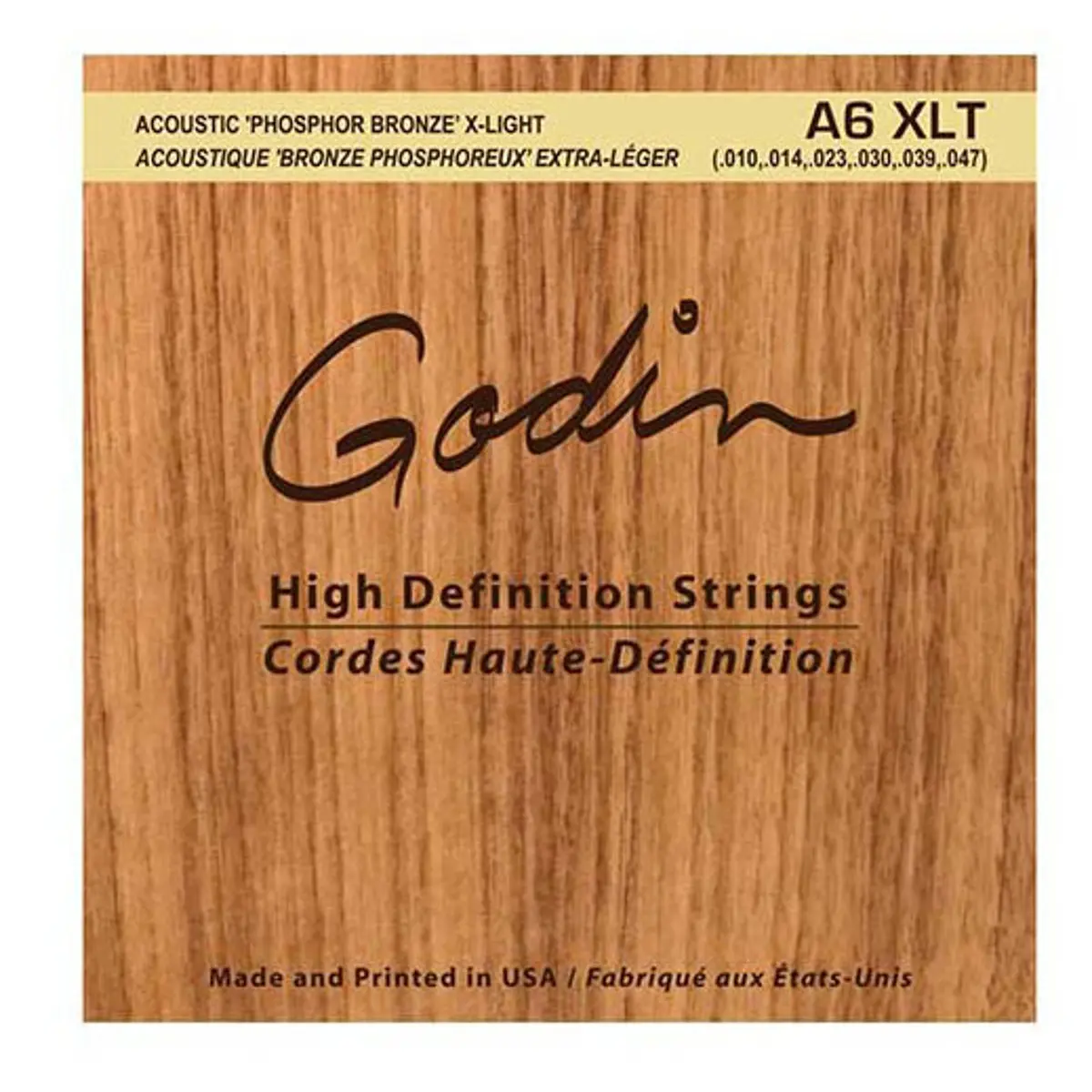 Art & Lutherie Art  Lutherie A6 XLT Phosphor Bronze Strings for Acoustic Guitar