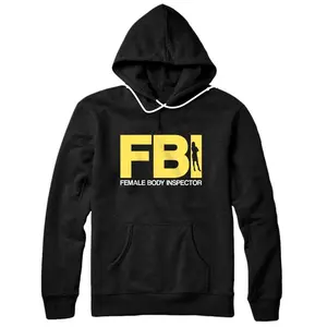 Personalized FBI Female Body Inspector Pullover Hoodie