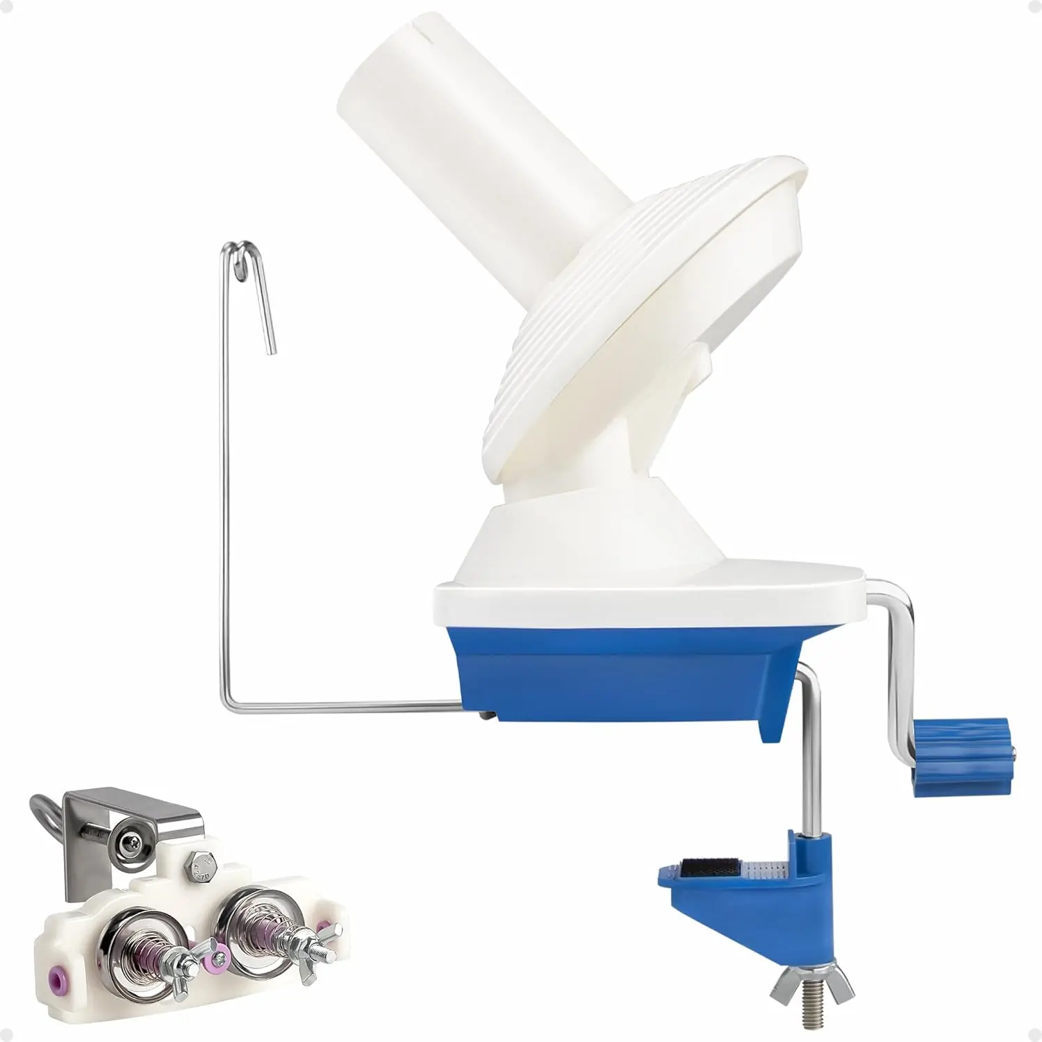 Yarn Winder with Guide, Yarn Ball Winder for Crocheting, The Helper for Knitting Enthusiast