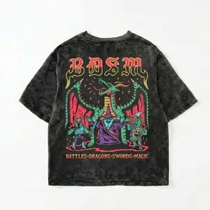 BDSM Acid Wash T-Shirt, Gym DnD Workout Tee, Battles Dragons Swords Magic Shirt, Fantasy RPG Fitness Tee, Vintage Washed Gym Tank Top, Gamer Nerd Apparel, Bodybuilding Shirt, Unisex Muscle Tee, Funny Gym Gift for DnD Fans