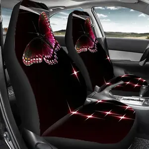 Butterfly Pattern Car Seat Cover, Cute Car Seat Covers, Durable Polyester Car Seat Protector, Easy To Install Car Seat Protector for Cars, Suvs, Sedans, Car Seat Decorative