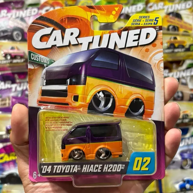 H. Lobby exclusive Car tuned series 5 2004 Toyota Hiace H200 diecast car