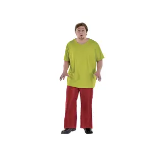 Shaggy Retro Halloween Costume for Adults