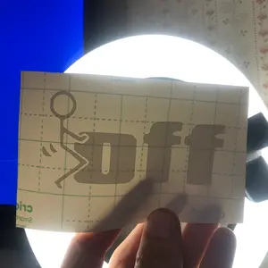 F*ck off decal