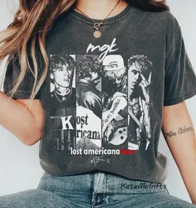 Lost Americana Tour Graphic T-Shirt, Unisex Fan Gift, Comfort Colors Pepper Shirt