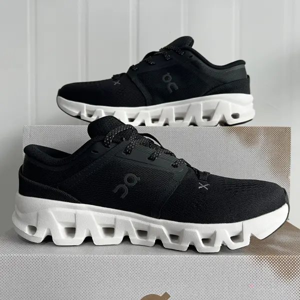 On Cloud X Training Running Shoes for Men Women, Lightweight Breathable Mesh Athletic Sneakers Shock Absorbing Cushion Sport Shoes for Gym Workout Daily Walking