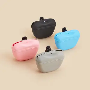 Portable Silicone Dog Training Treat Pouch, Dog Snack Bag, Pet Training Treat Pouch, Pet Supplies