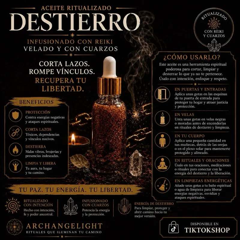 spell oil Destierro