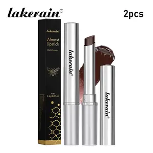Honey Lipstick Set, 2 pcs Moisturizing Lipstick, Glow Hydrating Lip Balm, Glossy Lip Glaze Stick, Plumping Lip Oil Lip Stick for Girls& Women, Hydrating Lipgloss