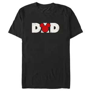 Men's Mickey & Friends Bold Dad T-Shirt
