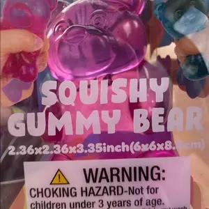 Gummy bear Hobby Lobby Squishy stress relief toy color