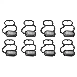 8X Car Engine VTEC Solenoid Gasket Variable Timing Solenoid Valve Filter Gasket 15825-RB0-003 for Honda CR-Z Fit City