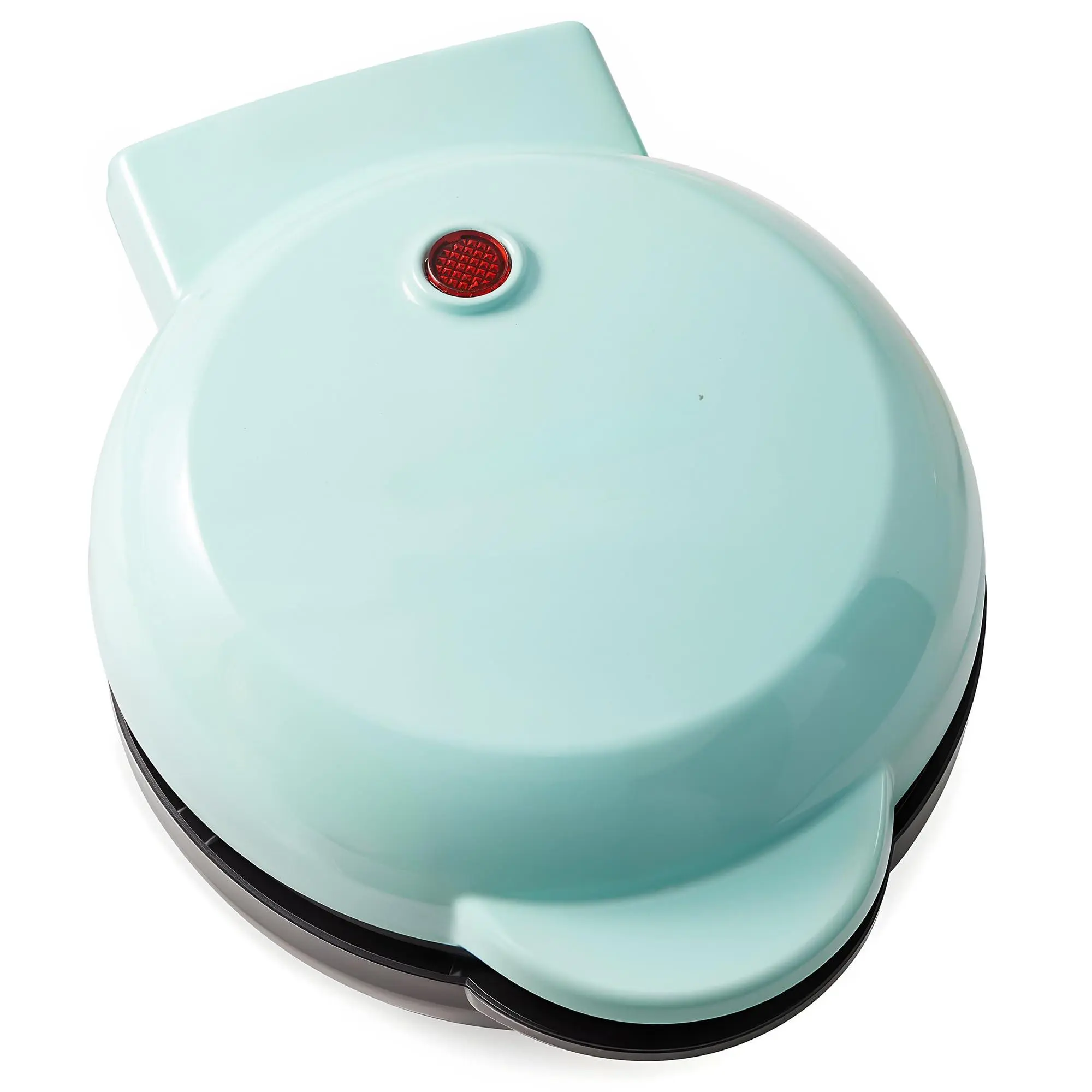 Ewm013m# Electric Nonstick Mini Waffle Maker With 5-inch Cooking Surface  Belgian Waffles Compact Design Hash Browns Keto Snacks Sandwich Eggs Easy To Clean Blue