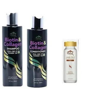 Eternal Spirit Beauty- Biotin & Collagen Shampoo & Conditioner Kit with Hair Pro serum
