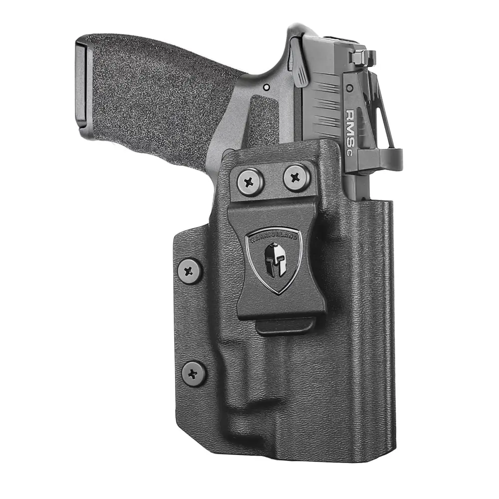 WARRIORLAND Right-Hand IWB Kydex Holster for Springfield Hellcat Pro OSP with Streamlight TLR-7 Sub/TLR-7 HL-X Sub - Optic Ready, Adjustable Cant, Adjustable Retention, Red Dot Scope Compatible - Hunting Gear by DealsforYouDays