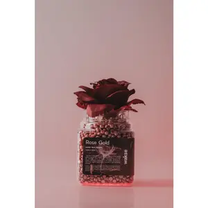 wakse Hard Wax Beans - Rose gold - Small