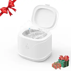 Home Ultrasonic Cleaner for Jewelry, Watches, Dental Appliances, Efficient Cleaning Device, Ideal for Daily Use, Compact Design
