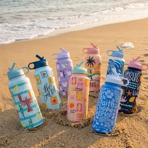 Love in Faith | Stainless Steel 32 oz Bottle Collection – Insulated Christian Water Bottles for Daily Hydration, Gym, Travel & Faith-Based Lifestyle Flasks Sunshine