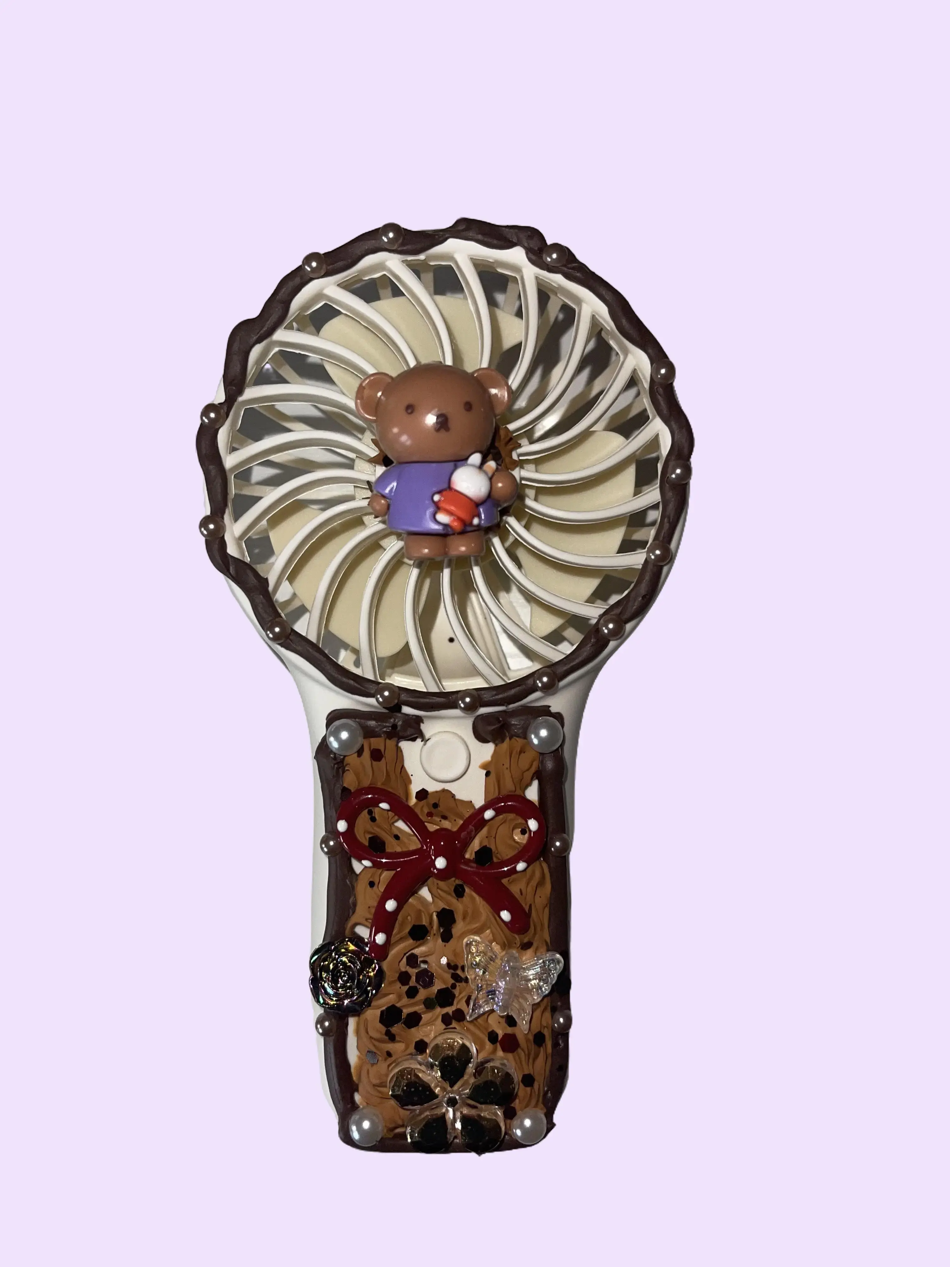 Custom Decoden Handheld Mini Fan - Portable Household Appliance for Personal Cooling