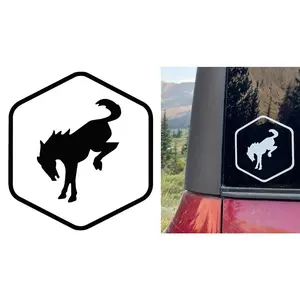 2021 2022 Ford Bronco Nation Horse Logo Vinyl Decal / Sticker Emblem