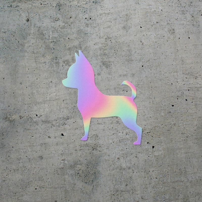 Transparent Decal Stickers Of Chihuahua 2 Premium Waterproof Vinyl Decal Stickers For Laptop Phone Accessory Helmet Car Window Mug Tuber Cup Door Wall Decoration