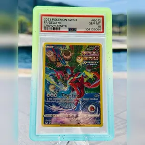 PSA Slab Guard Gradient Sparkle Protector for PSA Graded Cards Compatible with CGC Pokémon & Sports Cards