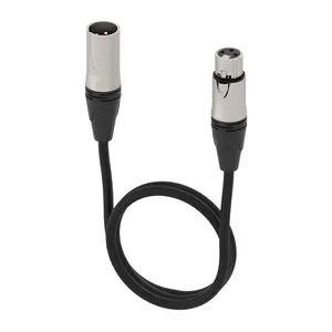 Premium XLR to XLR Microphone Audio Cable, 2-Meter Single Pack, High-Quality Audio Connection Line, Regular High-quality Price Range