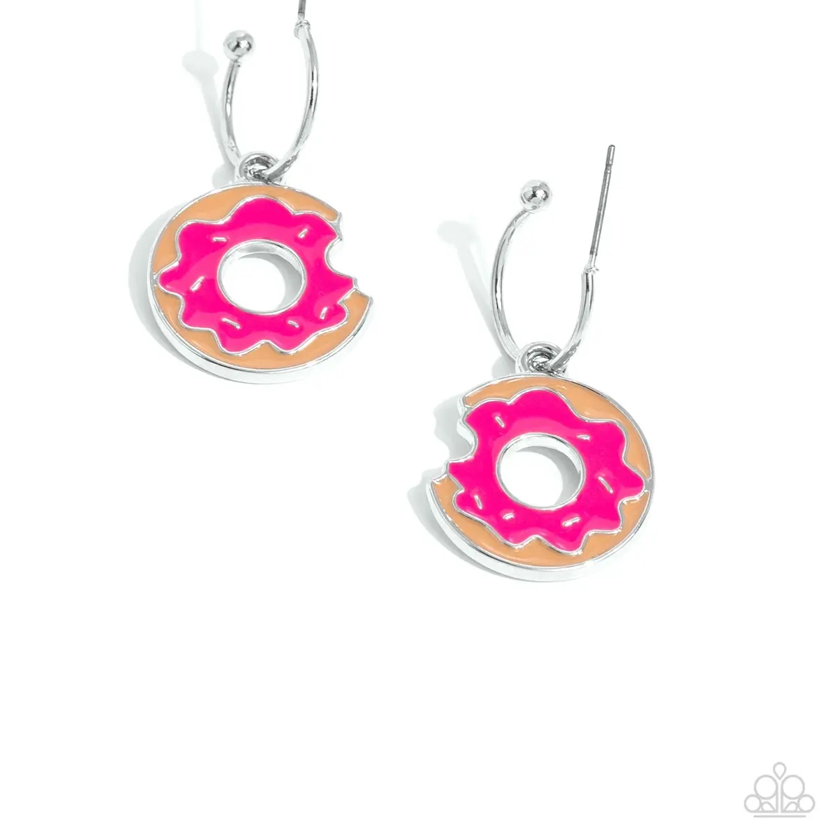 Donut Delivery - Pink Earrings