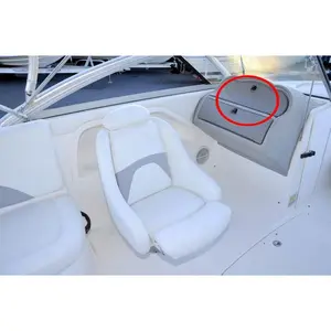 Push Button Latch with Locking for Marine Boat Tool Box Glovebox Radio Box Electronic Box 1 Piece