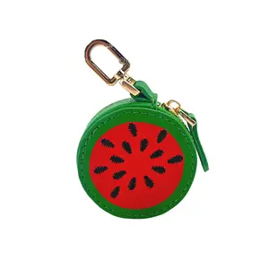 Creative and Cute Strawberry Fruit Coin Purse, Minimalist Mini Wallet, Keychain Bag, Coin Pouch, Storage Bag Pendant