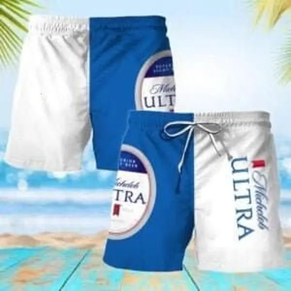 Michelob Ultra Basic, Beach Short, Resort Short, Cool Summer Vacation Essential, Trending Gift Shirt,
