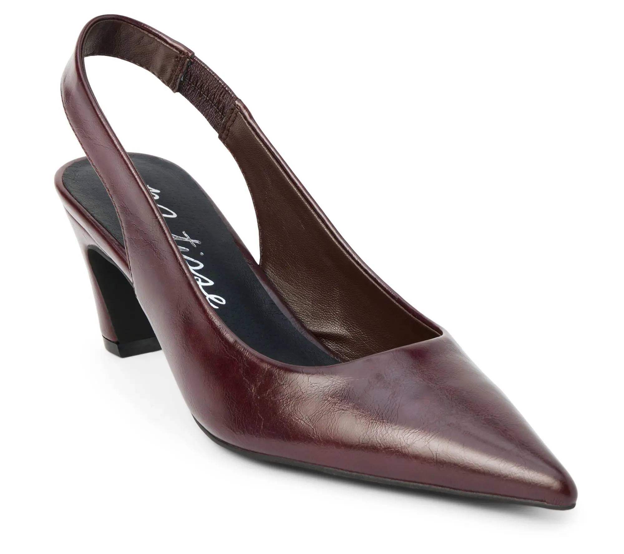 Matisse Slingback Kitten Heel Mule- Leona