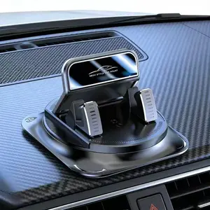 Father's Day Gift Car Phone Mount, 360 Degree Rotation, Adjustable Horizontal and Vertical Angles, Anti-Slip Suction Cup, for iPhone and Android
