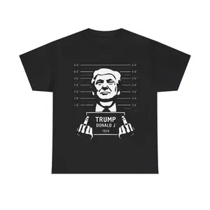 Trump Mugshot Middle Finger Shirt 2024
