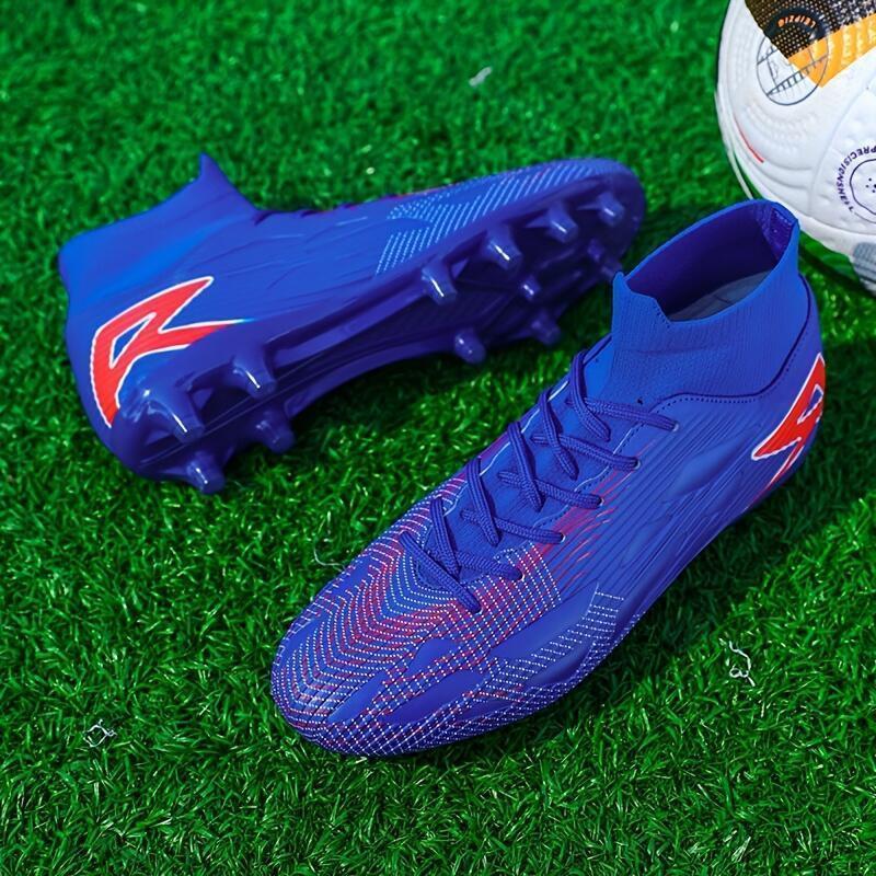 Professional Soccer Shoes Men Women with Long Studs, Designed And Matches, Stylish Footwear Specifically Green Fields.