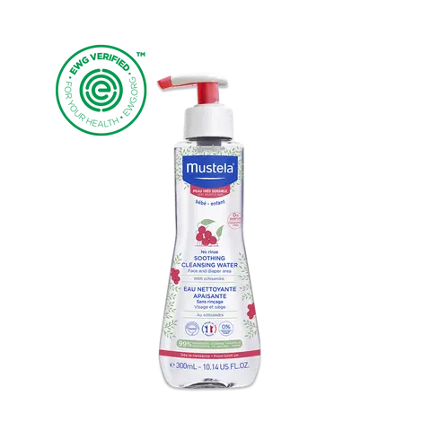 No rinse soothing cleansing water