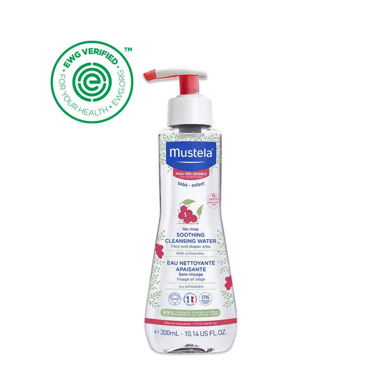 No rinse soothing cleansing water