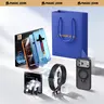 MAGICJOHN Digital Value Bundle for iPhone 17 / 16 / 15 Pro & Pro Max Includes HD or Privacy Tempered Glass Screen Protector, Camera Lens Protector, 360° Rotating Magnetic Stand Phone Case, 45W Super Fast Charger, and 65W USB-C 4-in-1
