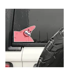 PATRICK MEME COLOR PRINTED FUNNY DECAL CAR TRUCK WINDOW STICKER PRANK JOKE