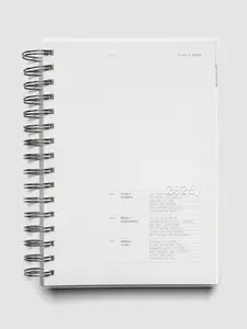 2026 Weekly Horizontal Notebook | Monday Start | A5 Spiral